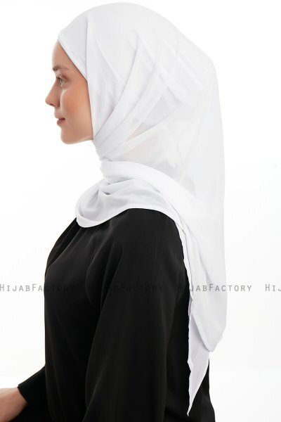 Sahar - Hijab Chiffon One Piece Bianca