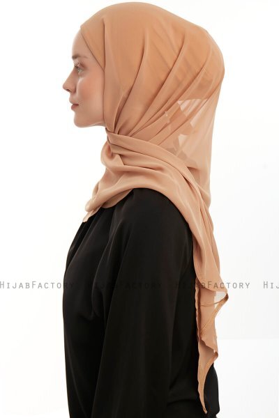 Sahar - Hijab Chiffon One Piece Gold