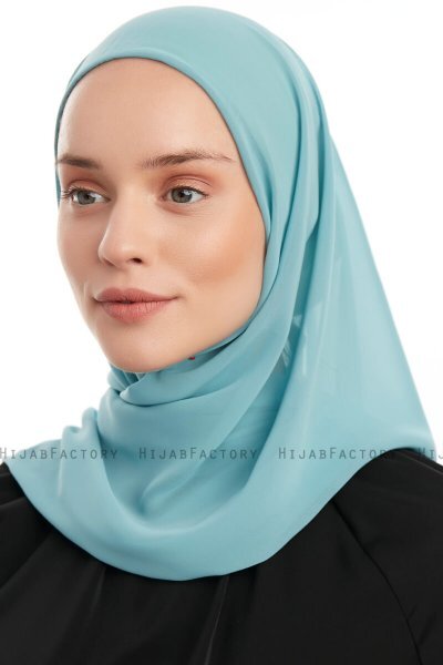 Sahar - Hijab Chiffon One Piece Mint