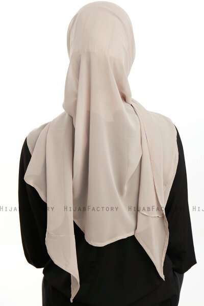 Sahar - Hijab Chiffon One Piece Sand