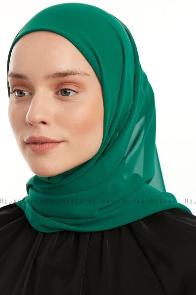 Sahar - Hijab Chiffon One Piece Forest