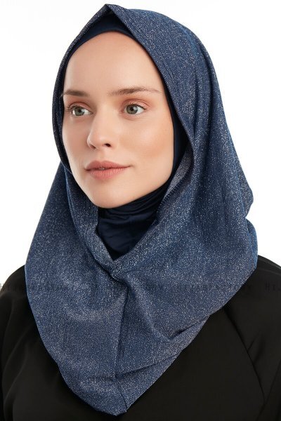 Taliah - Hijab One Piece Blu Navy