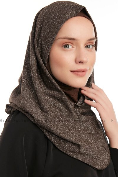 Taliah - Hijab One Piece Marrone