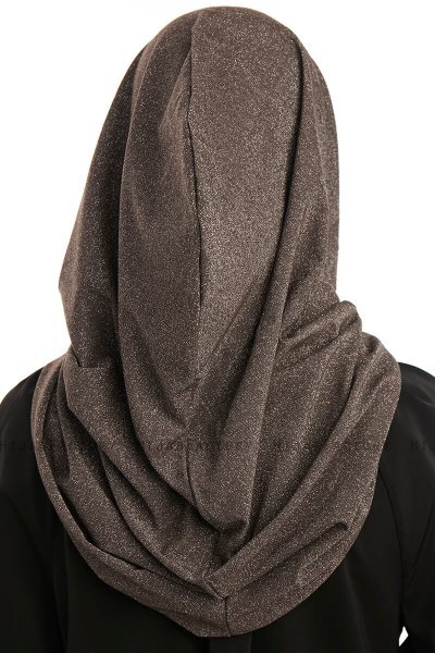Taliah - Hijab One Piece Marrone