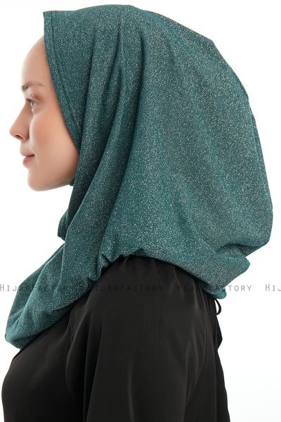 Taliah - Hijab One Piece Verde Scuro