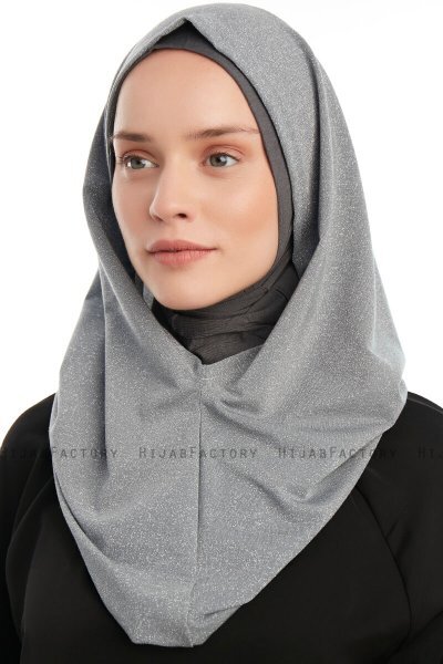 Taliah - Hijab One Piece Grigio Chiaro