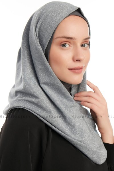 Taliah - Hijab One Piece Grigio Chiaro