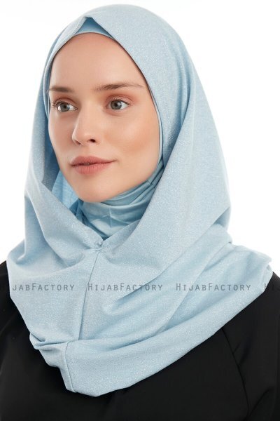 Taliah - Hijab One Piece Azzurro