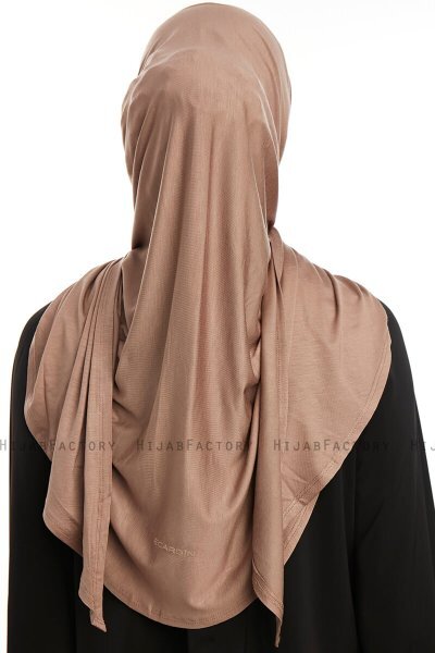 Vesile - Hijab One-Piece Taupe Scuro
