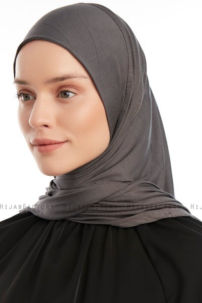 Vesile - Hijab One-Piece Grigio Scuro