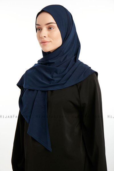 Nermin - Sandy Scarfs Hijab Blu Navy
