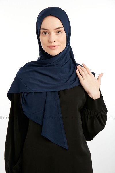 Nermin - Sandy Scarfs Hijab Blu Navy