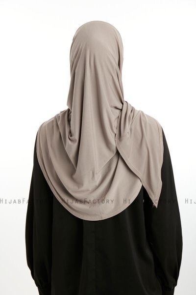 Nermin - Sandy Scarfs Hijab Taupe Scuro