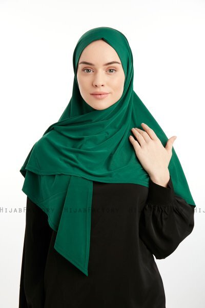 Nermin - Sandy Scarfs Hijab Verde Scuro