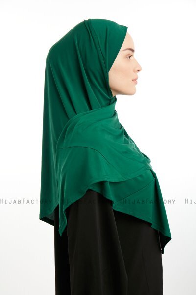 Nermin - Sandy Scarfs Hijab Verde Scuro