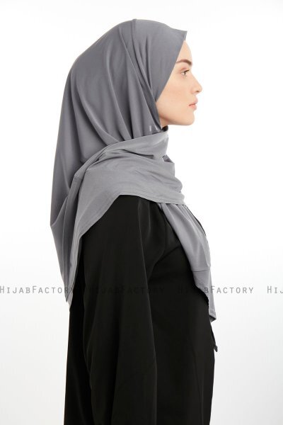 Nermin - Sandy Scarfs Hijab Grigio Scuro