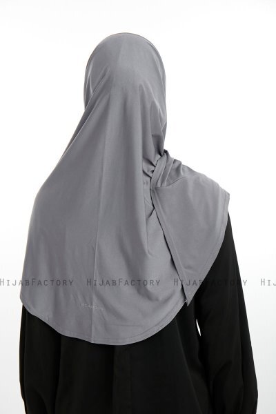 Nermin - Sandy Scarfs Hijab Grigio Scuro