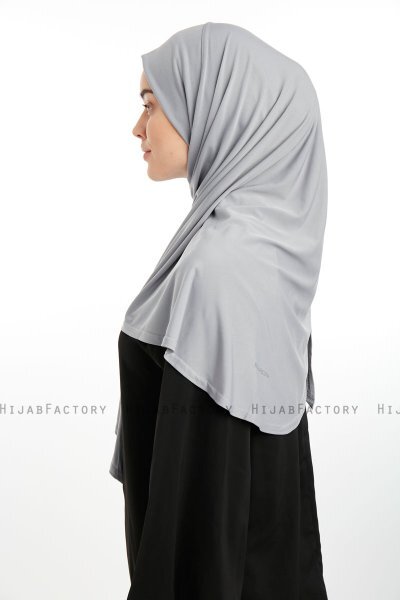 Nermin - Sandy Scarfs Hijab Grigio Chiaro