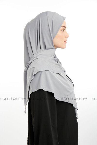 Nermin - Sandy Scarfs Hijab Grigio Chiaro