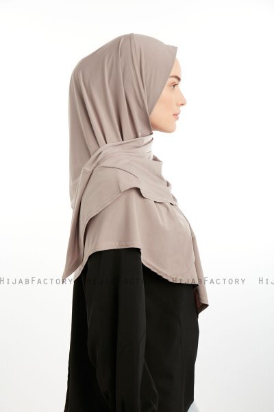Nermin - Sandy Scarfs Hijab Grigio Pietra