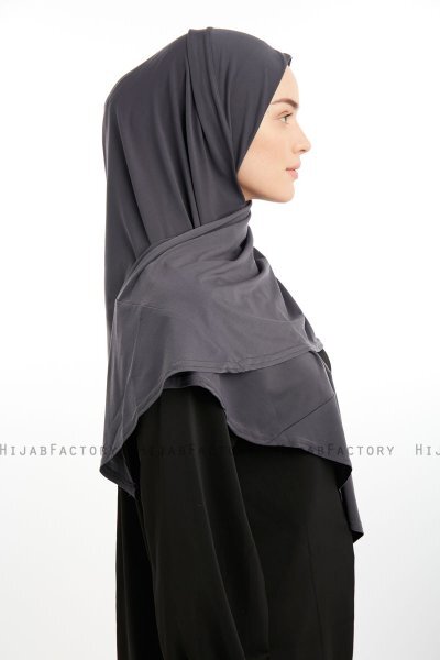 Nermin - Sandy Scarfs Hijab Antracite