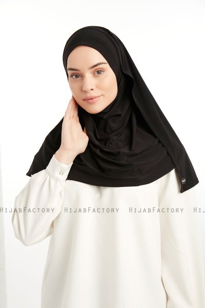 Ilay - Sandy Turban Hijab Nero
