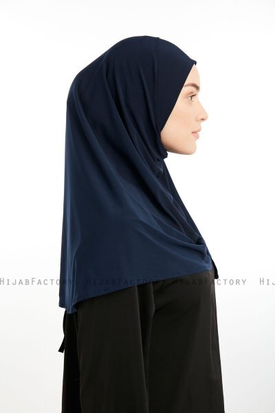 Ilay - Sandy Turban Hijab Blu Navy