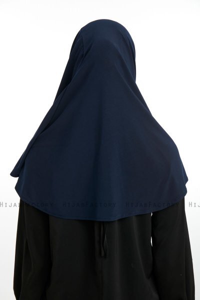 Ilay - Sandy Turban Hijab Blu Navy
