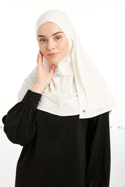 Ilay - Sandy Turban Hijab Creme