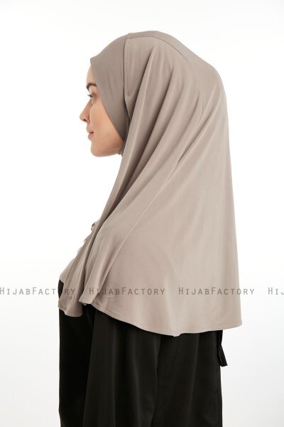 Ilay - Sandy Turban Hijab Taupe Scuro