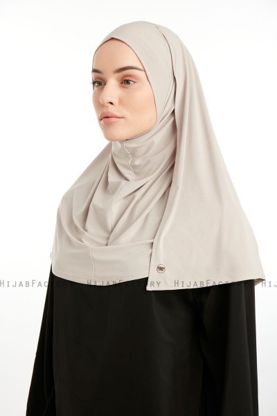 Ilay - Sandy Turban Hijab Taupe Chiaro