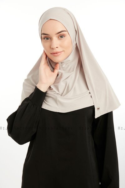 Ilay - Sandy Turban Hijab Taupe Chiaro