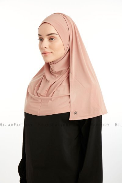 Ilay - Sandy Turban Hijab Salmone