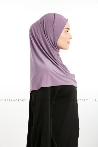 Ilay - Sandy Turban Hijab Viola Scuro