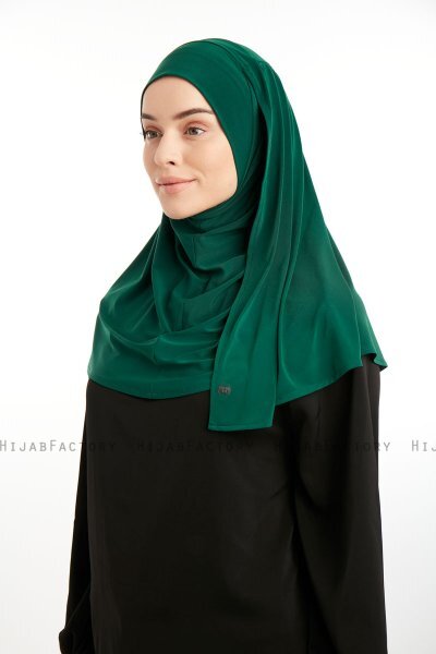 Ilay - Sandy Turban Hijab Verde Scuro