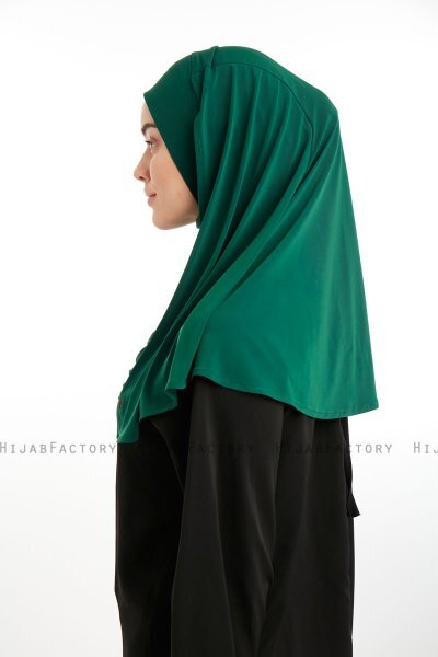 Ilay - Sandy Turban Hijab Verde Scuro