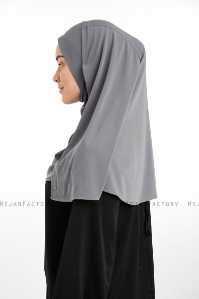 Ilay - Sandy Turban Hijab Grigio Scuro