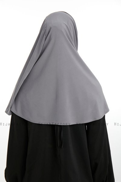 Ilay - Sandy Turban Hijab Grigio Scuro