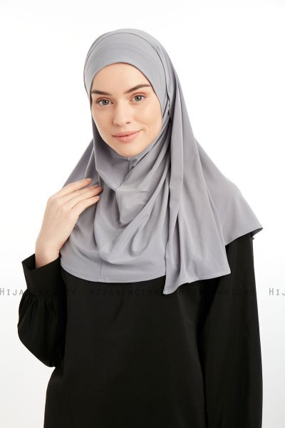 Ilay - Sandy Turban Hijab Grigio Chiaro