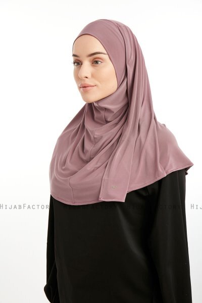 Ilay - Sandy Turban Hijab Rosa Scuro