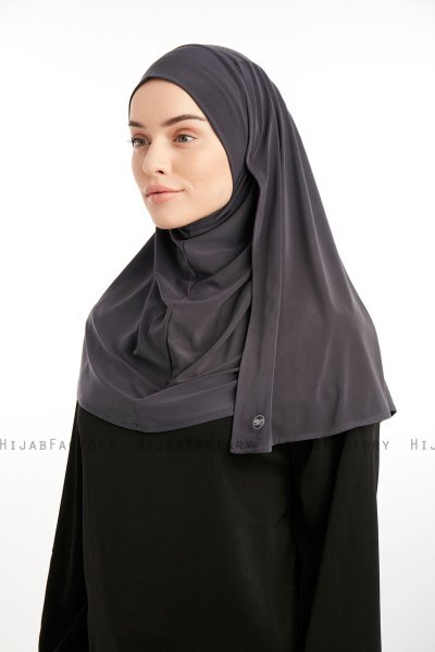 Ilay - Sandy Turban Hijab Antracite