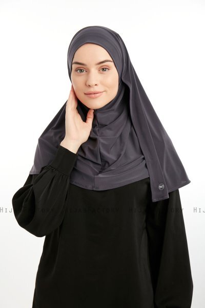 Ilay - Sandy Turban Hijab Antracite