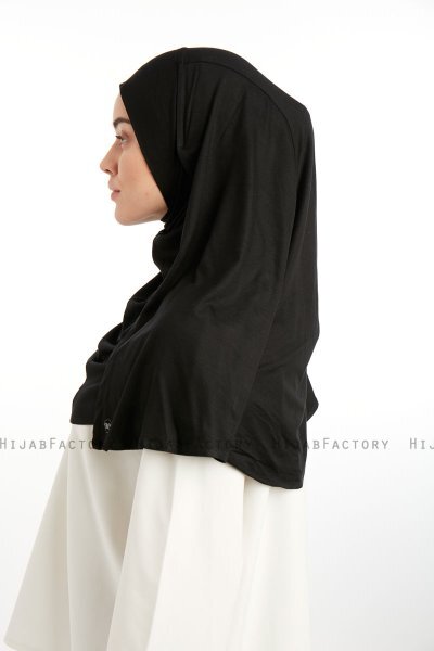 Feriha - Hijab Turban Viscosa Nero