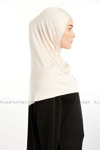 Feriha - Hijab Turban Viscosa Taupe Chiaro