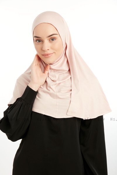 Feriha - Hijab Turban Viscosa Rosa Antico