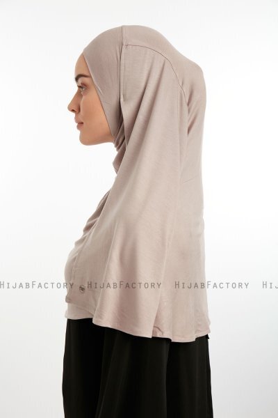Feriha - Hijab Turban Viscosa Grigio Pietra