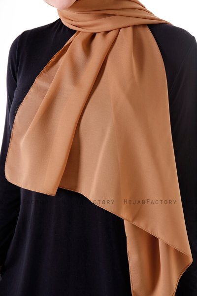 Hadise - Hijab Chiffon Mostarda