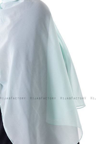 Hadise - Hijab Chiffon Verde Chiaro