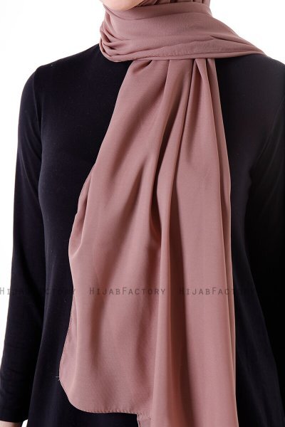 Hadise - Hijab Chiffon Marrone Chiaro