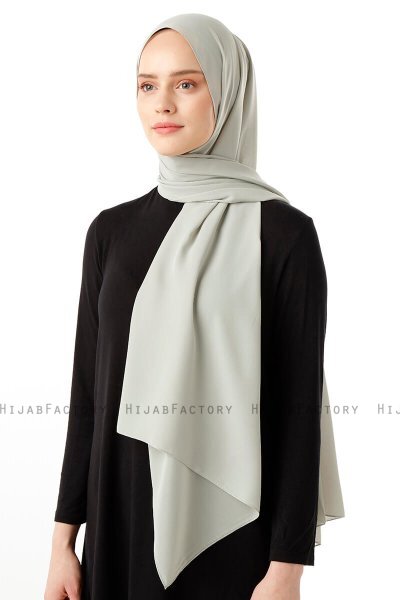 Hadise - Hijab Chiffon Verde
